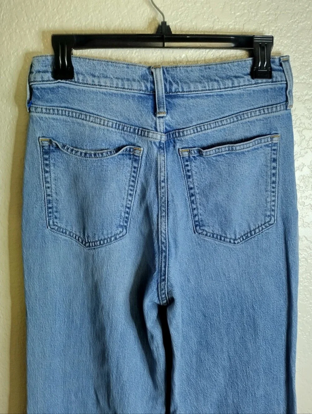 J. Crew wide leg High Rise trouser jeans Sz 27